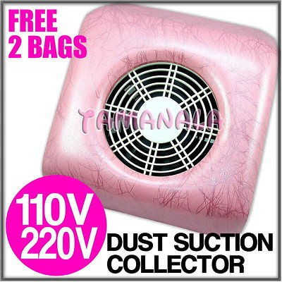 MINI SIZE NAIL ART Suction DUST COLLECTOR CLEANER Salon Machine Tool 2 