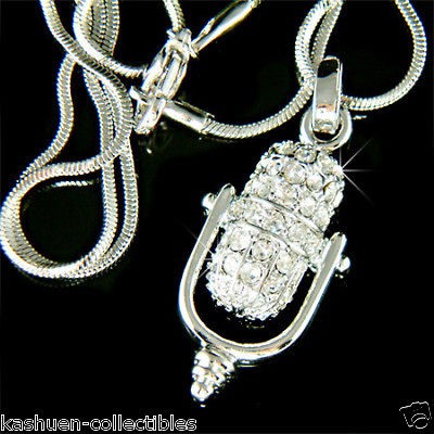 microphone necklace in Necklaces & Pendants