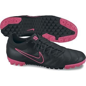 NIKE NIKE5 BOMBA PRO TURF SOCCER SHOES BLACK/CHERRY