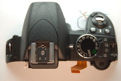 NIKON D3100 TOP COVER CABINET ASSEMBLY UNIT INCLUDES BUTTON REPAIR 