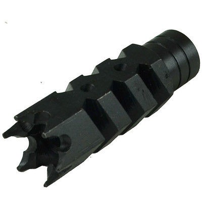 NEW Tactical FSI 223 Shark Muzzle Brake 1/2x28 Pitch Thread, free 