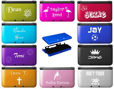 ENGRAVED Nintendo 3DS XL Aluminum Metal Hard Case Cover