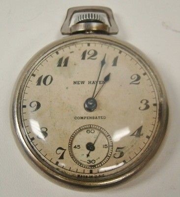 new haven pocket watch in Antique