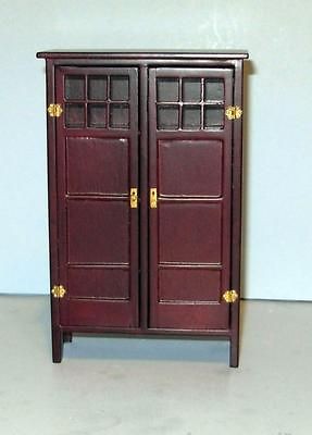 VINTAGE BESPAQ MISSION MORRIS CABINET DOLLHOUSE FURNITURE MINIATURES