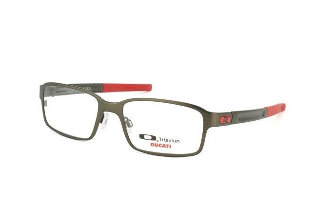 OAKLEY DUCATI DERINGER 5066 06 (54mm) PEWTER & RED TITANIUM 