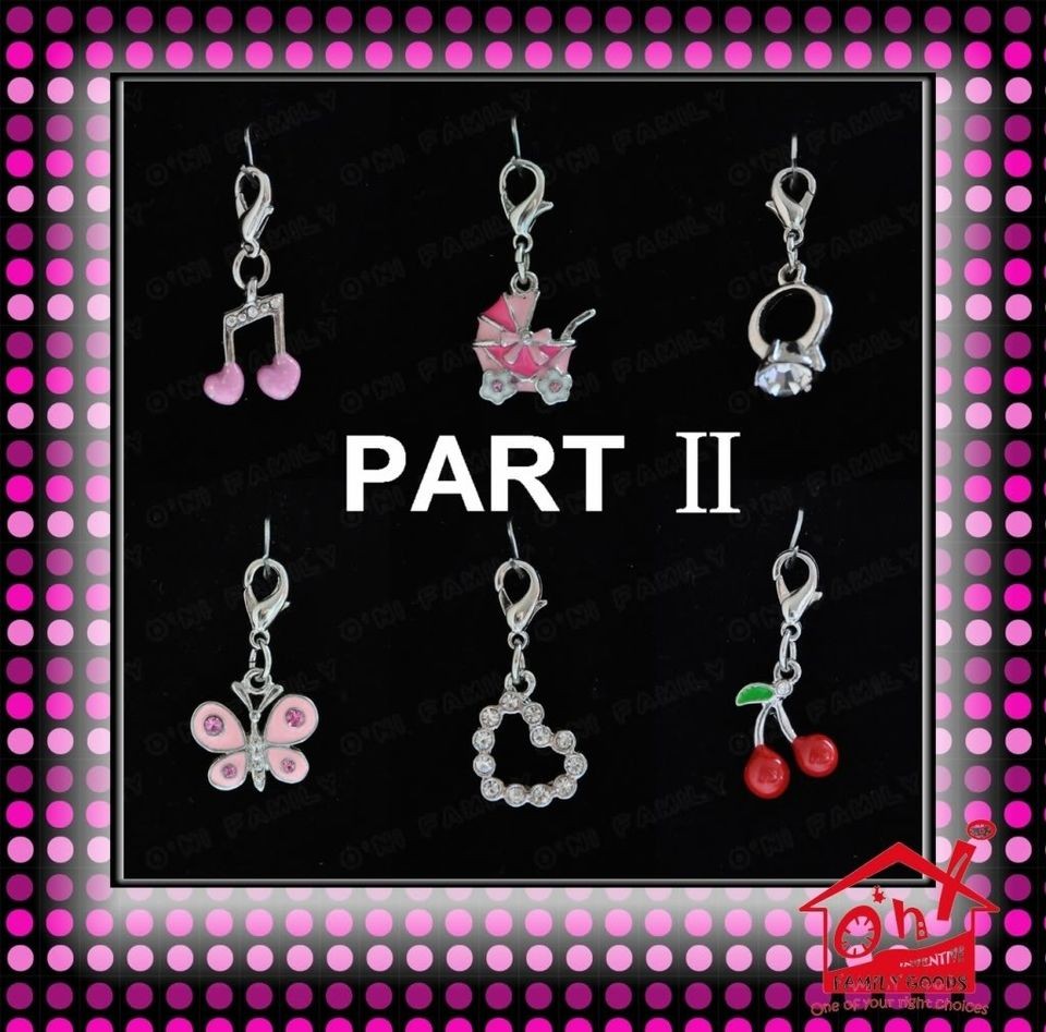 Clip On Charm Sabo for Charm Bracelet Part 2