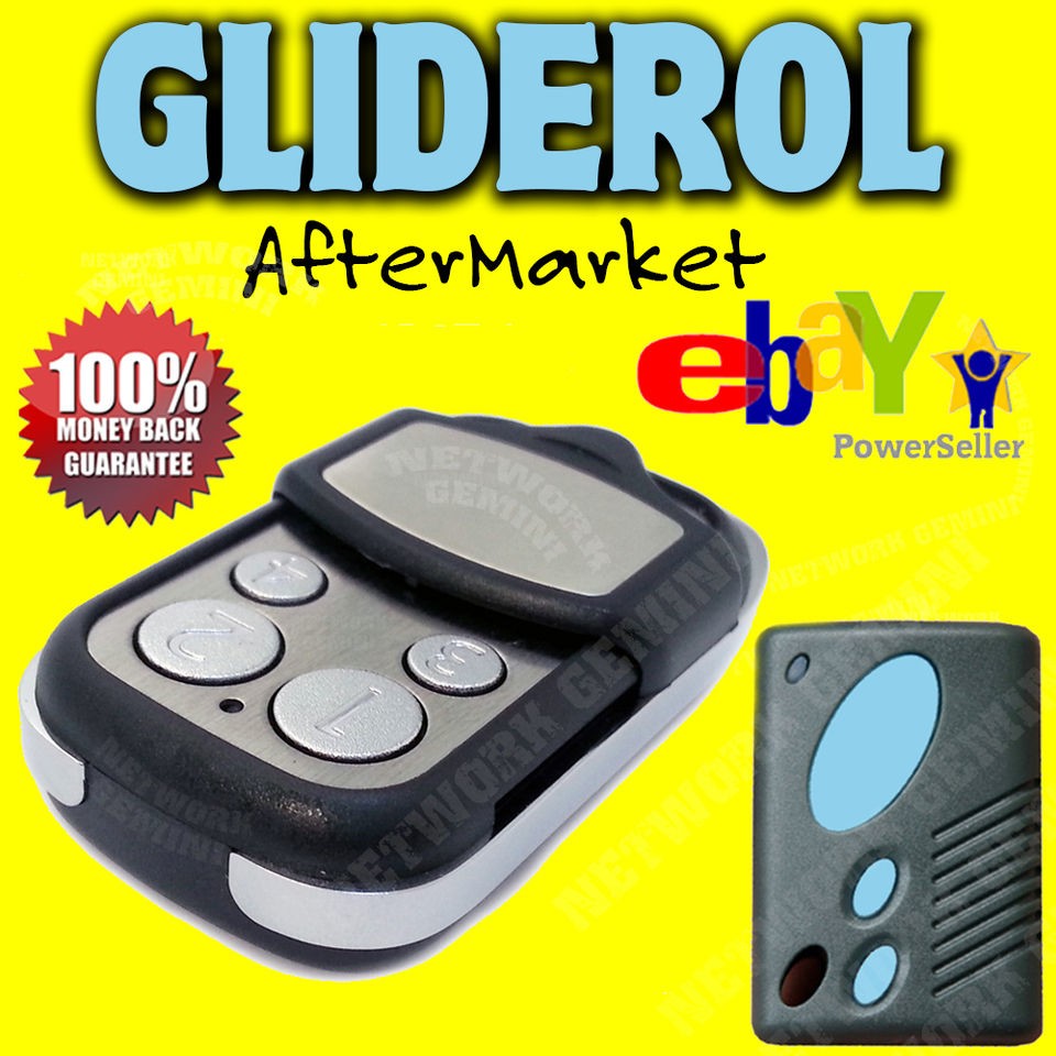 GLIDEROL Garage Roller Door Remote Control Opener   TM 305C TM305C