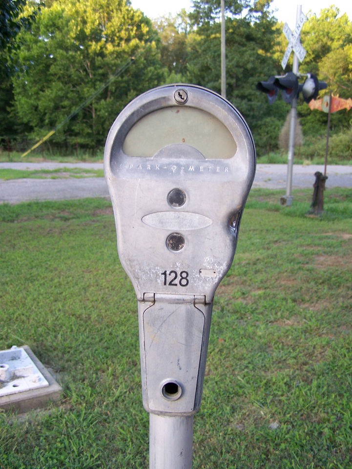 Vintage Park O Meter Parking Meter Housing Gas & Oil