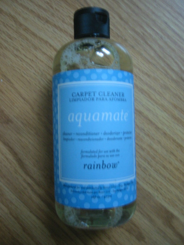 GENUINE RAINBOW VACUUM AQUAMATE CARPET CLEANER SHAMPOO