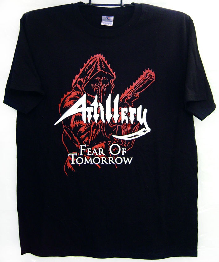 ARTILLERY SHIRT FEAR OF TOMORROW METAL CHURCH XENTRIX PARADOX RAZOR 