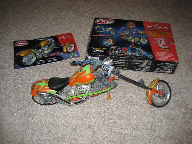 OCC Chopper Knex Orange County Model Motorcycle Bike Paul Jr Designs 