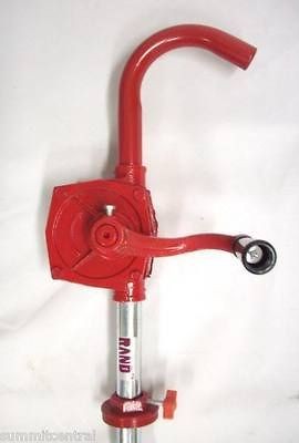 Rand Rotary Barrel Pump/Self Priming/Oil/Fu​el/WVO/Hand