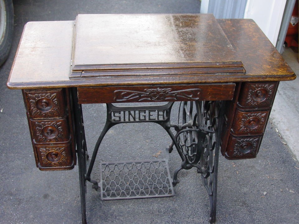 Vintage 3 Drawer Singer Sewing Machine