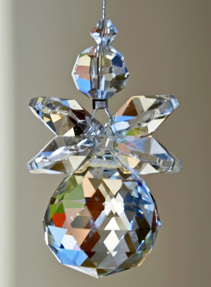   Ball Spectra Suncatcher Feng Shui Prism Pendant Chandelier Angel