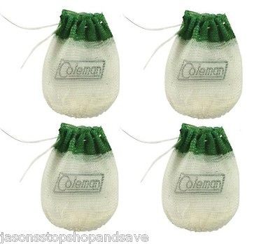   Liquid Fuel Lantern 21 Sock Style String Tie Mantles 4 Pack 21A104