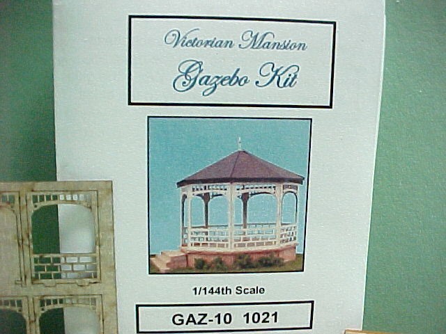 Victorian Mansion Gazebo Kit #GAZ10 Dollhouse Miniature