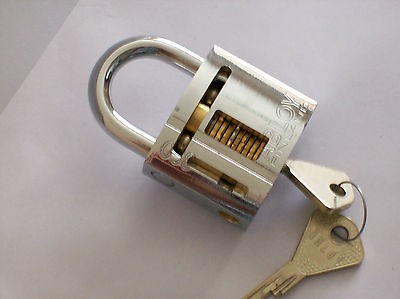 ABLOY 330 CUTAWAY PADLOCK LOCKSMITH PRACTICE LOCK