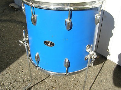 APOLLO 1960S THIN PLY FLOOR TOM, 16X16 BLUE