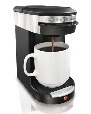 Hamilton Beach 1Cup Coffee Maker Brewer W/18 Senseo POD New Fast 