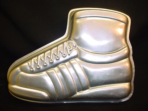   SHOE cake pan SPORTS SNEAKER bake mold tin jello Runner Golfer party