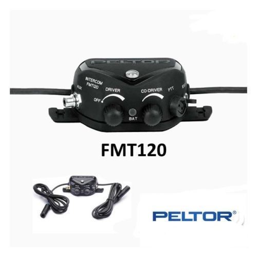 Peltor FMT 120 Rally Intercom Race Track Sprint OMP