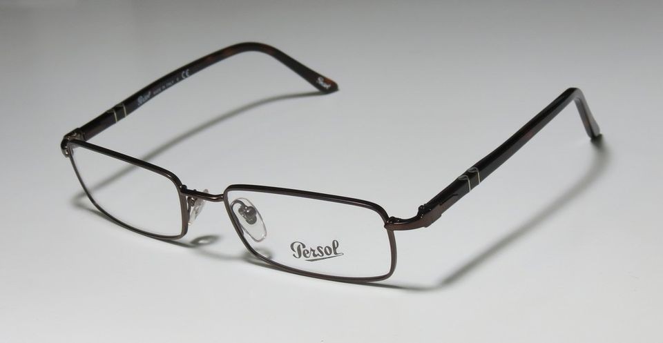 NEW PERSOL 2391 51 17 140 BROWN/HAVANA RECTANGULAR LENS EYEGLASS/GLASS 