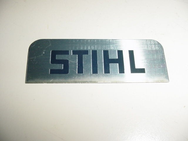 STIHL CHAINSAW 070 090 NAME TAG NEW BOX372