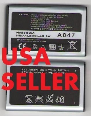 LOT 2 NEW BATTERY FOR SAMSUNG A847 RUGBY 2 II AT&T USA