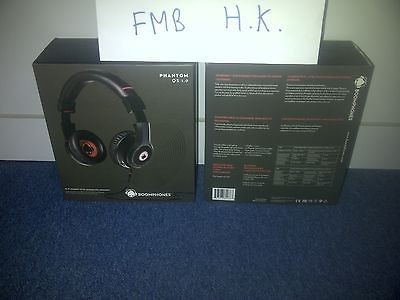 BOOMPHONES Phantom QS 1.0 Black Headphones