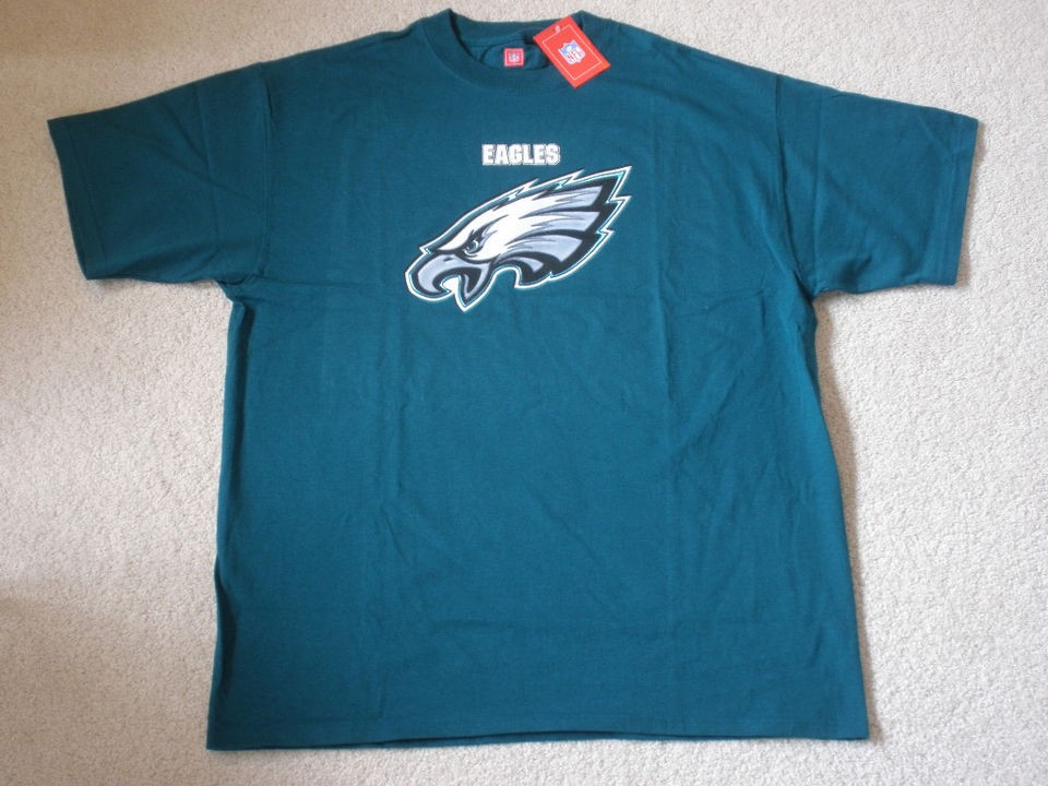 NEW PHILADELPHIA EAGLES GREEN NFL FOOTBALL T SHIRT   XL