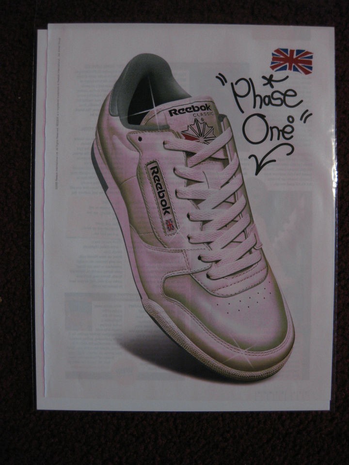 2005 Print Ad Reebok RBK Tennis Shoes Sneakers ~ Phase One