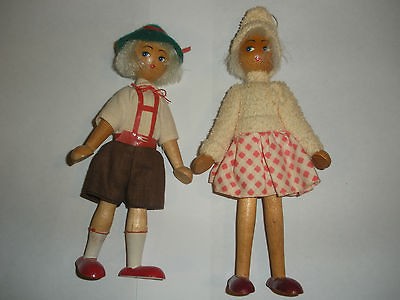 jointed wooden doll in Dolls