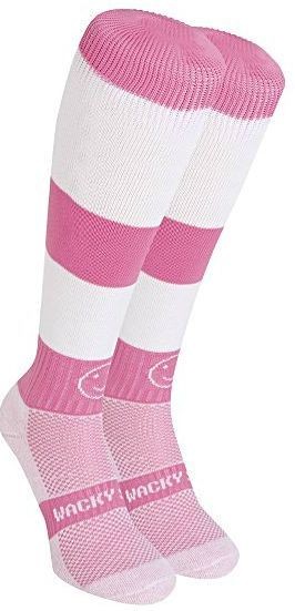 WACKYSOX NEON FLAMINGO SOCKS   WHITE/PINK