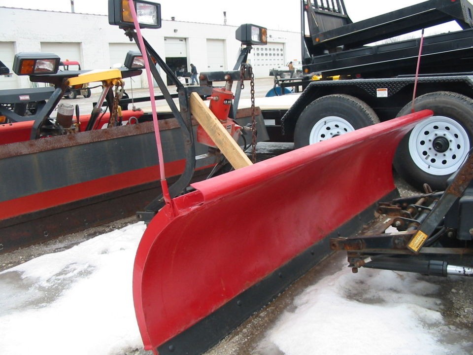 UP64 8.5 8 6 Used WESTERN Unimount 3 Spring SNOW PLOW