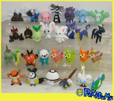 29 POKEMON Black & White Figure Gothitelle Liepard Foongus Braviary 