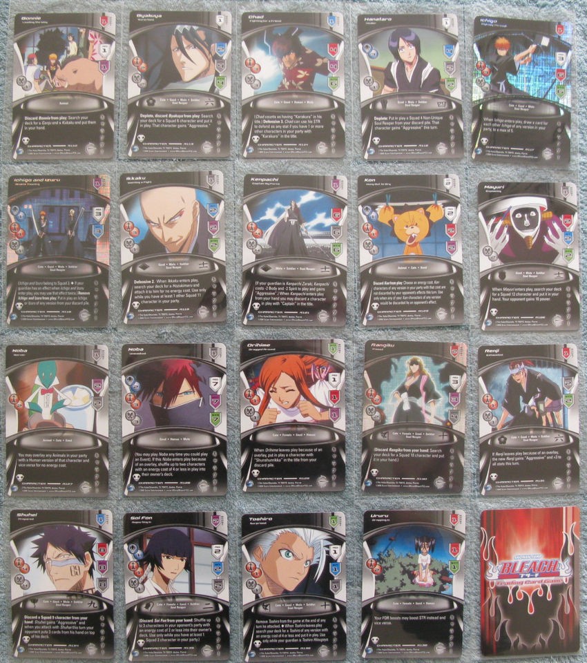 Bleach TCG Portal Rare and Rare Foil Cards Part 1/2 (R111   R138)