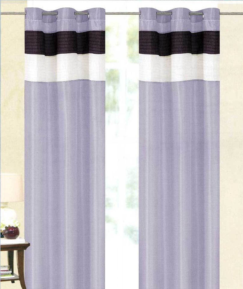 plum window curtains