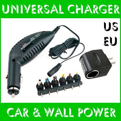 Logitech MM50 Speakers 12V Mains AC DC Adapter US EU & Car Charger 