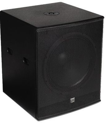 GEMINI GVX SUB18P PRO DJ 1600W 18 POWERED SUBWOOFER