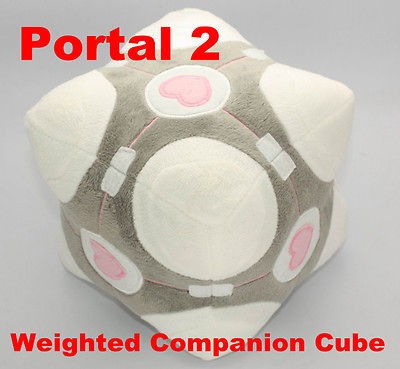 companion cube plush in Video Games & Consoles