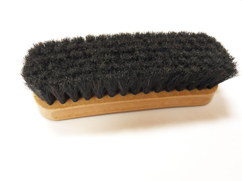 Professional Boot/Shoe Shine/Buff Brush   100% Horsehair 5 1/4 Long 