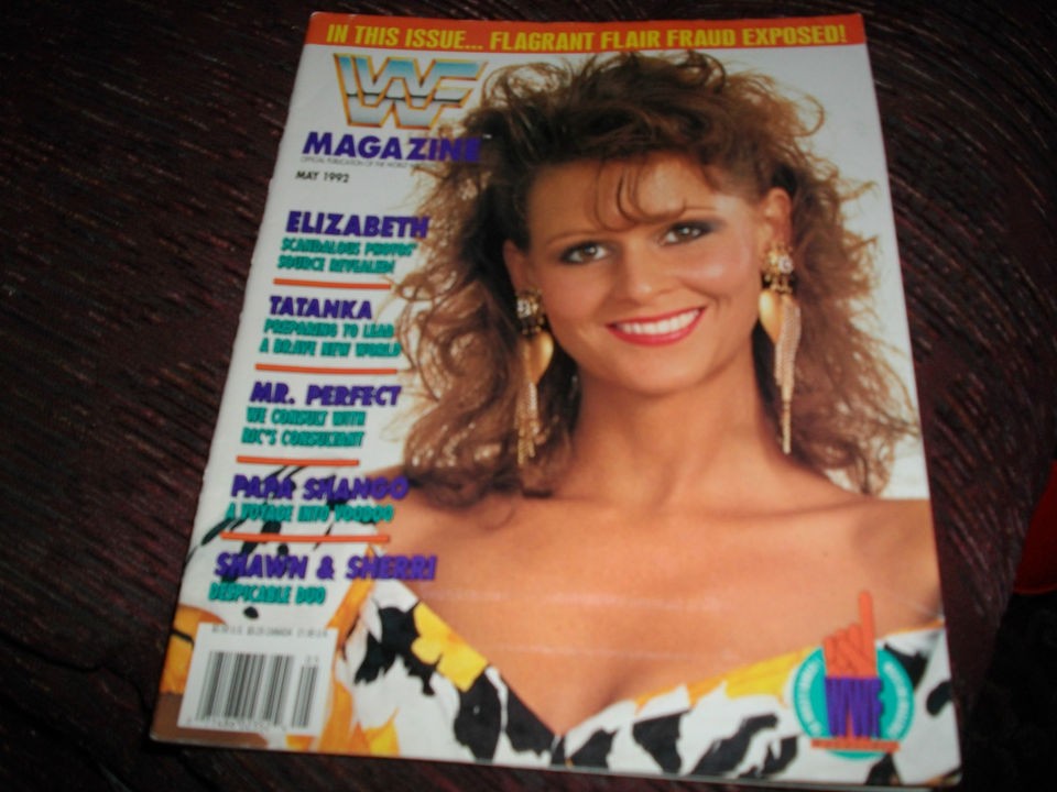 VINTAGE MAY 92 WWF WRESTLING MAGAZINE W/ SHOP CATALOG & ORDER FORM WWE 