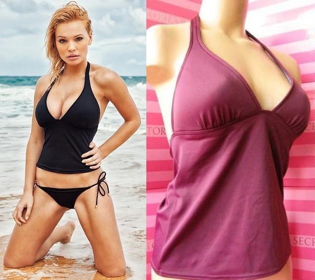 push up tankini in Swimwear