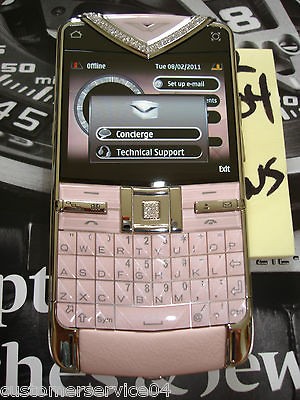 Genuine Vertu Constellation Quest Pink DIAMOND ULTRA RARE SAVE BIG 