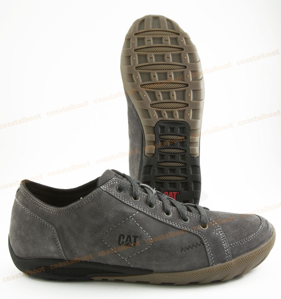 CATERPILLAR CRUMP DARK GULL GREY LACE UP SNEAKERS NIBAND ORIGINAL 