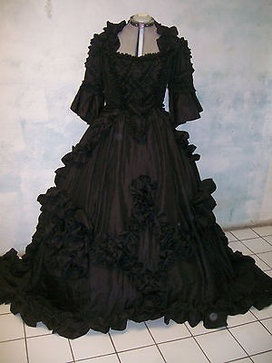 MARIE ANTOINETTE museum VICTORIAN masterpiece STEAMPUNK couTUre DRESS 