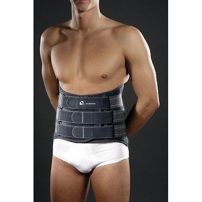 Brace Lumblock Lumbar Sacral Back Brace in Dark Grey