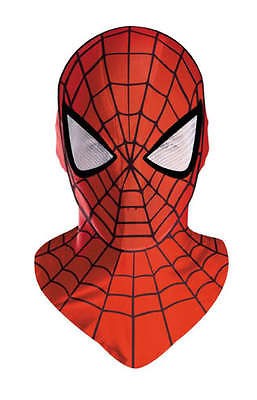 Mens Adult Marvel Deluxe The Amazing Spiderman Super Hero Costume Mask