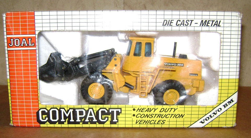 Volvo 4600B Wheel Loader 1/50 NIB toy Construction Joal #227 NIB