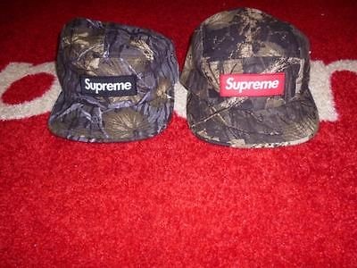 SUPREME 2011 FW REALTREE BOX LOGO CAMP CAP HAT TYLER LEOPARD SAFARI 